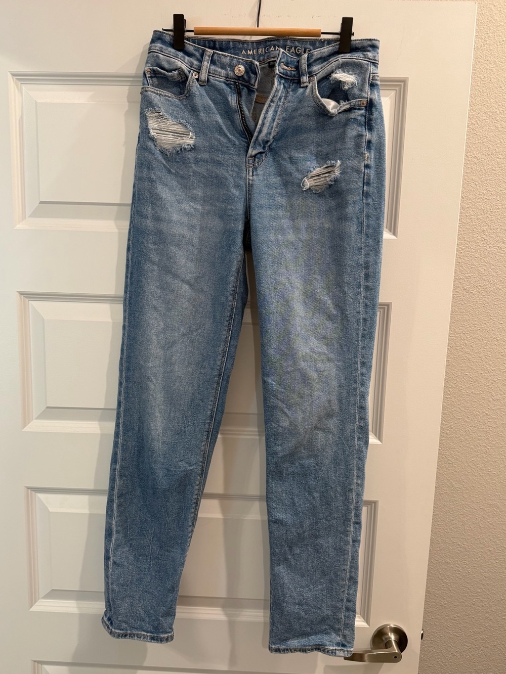 American Eagle Stretch Mom Straight Jean 2L